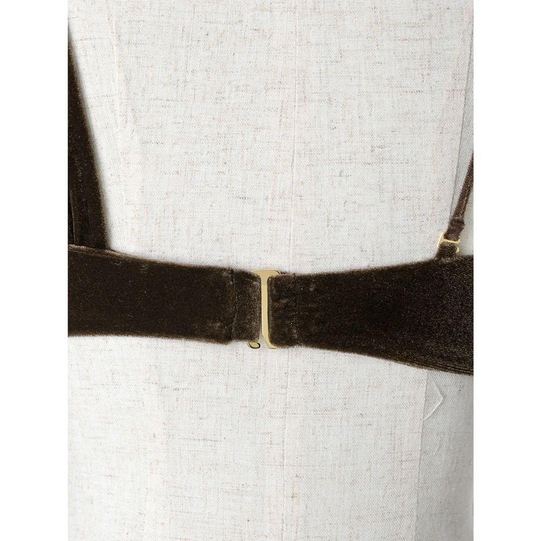 anuans アニュアンス / ワンショルダーセパレートスイムウェア ネイビーM