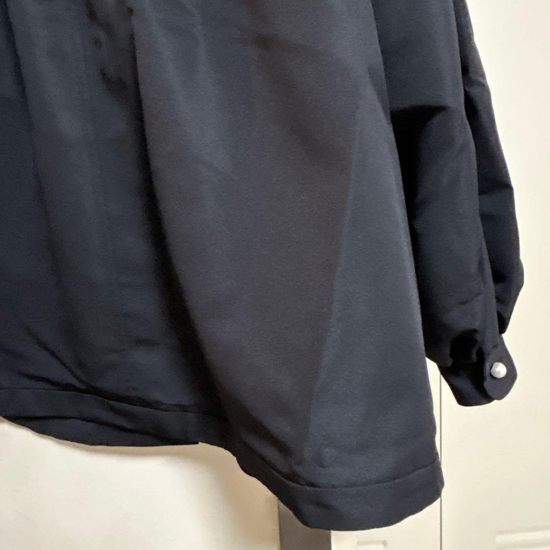 極美品❤︎24AW Sono ノーカラージャケット パール オーバーサイズ 撥水