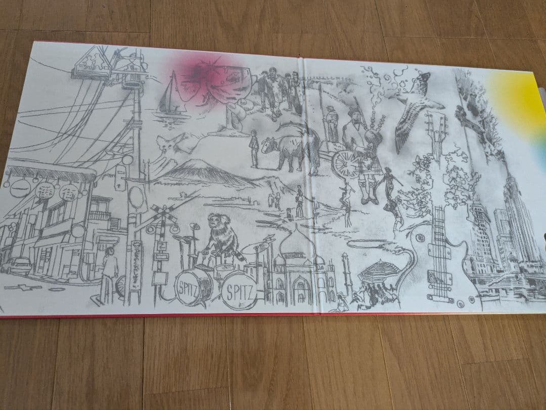 スピッツ 『スーベニア』レコードオリジナル盤【未再生品】おまけ付きゴースカお土産