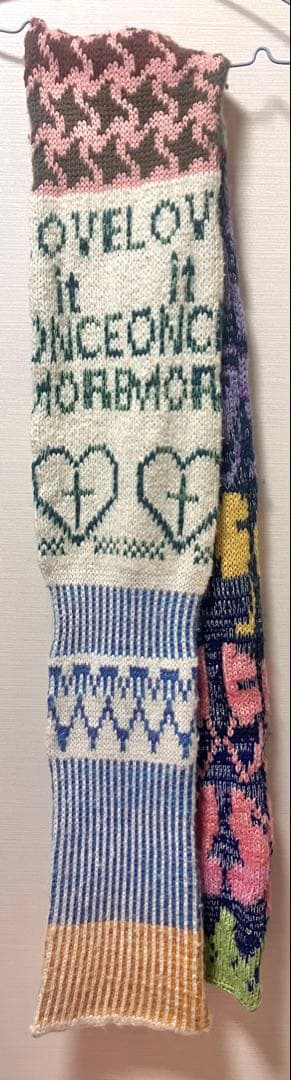 LOVE it ONCE MORE ニットマフラー