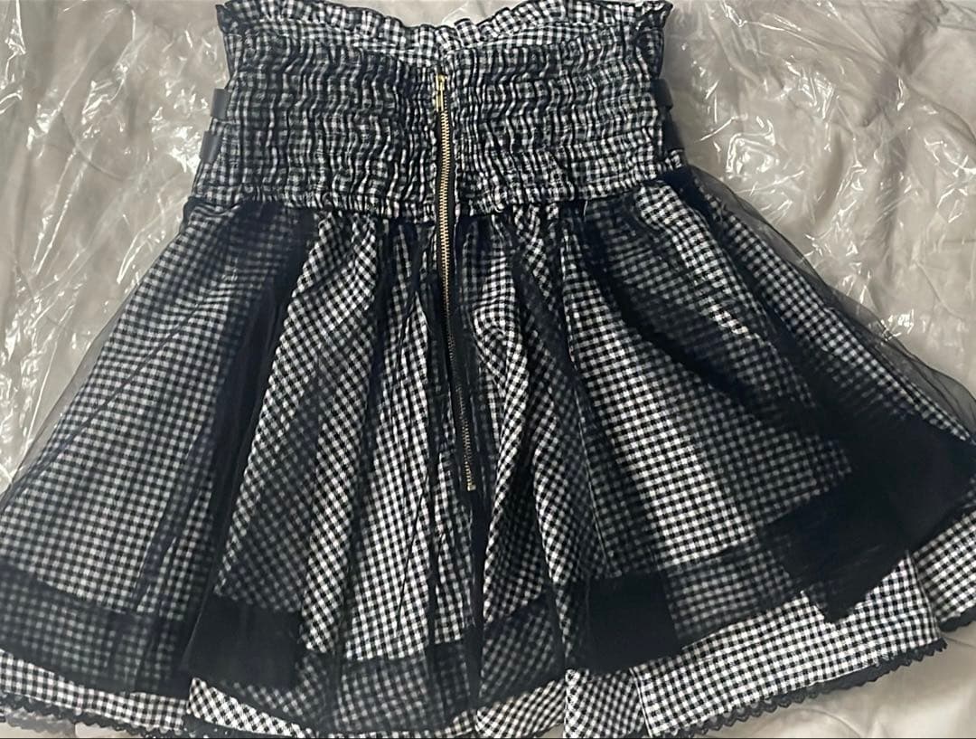 新品未使用タグ付きLIZLISA リズリサ　レースアップコルセットライクスカパン