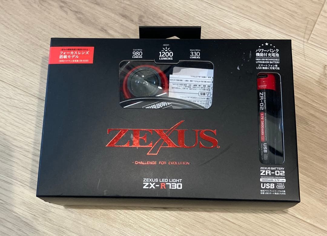 ゼクサス ヘッドライト ZX-R730