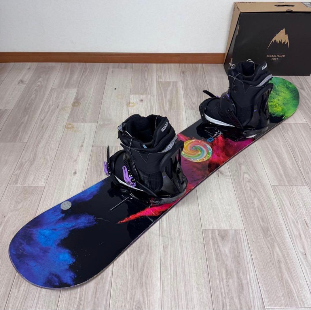 BURTON SOCIAL スノーボードセット 138cm ブーツ23.5