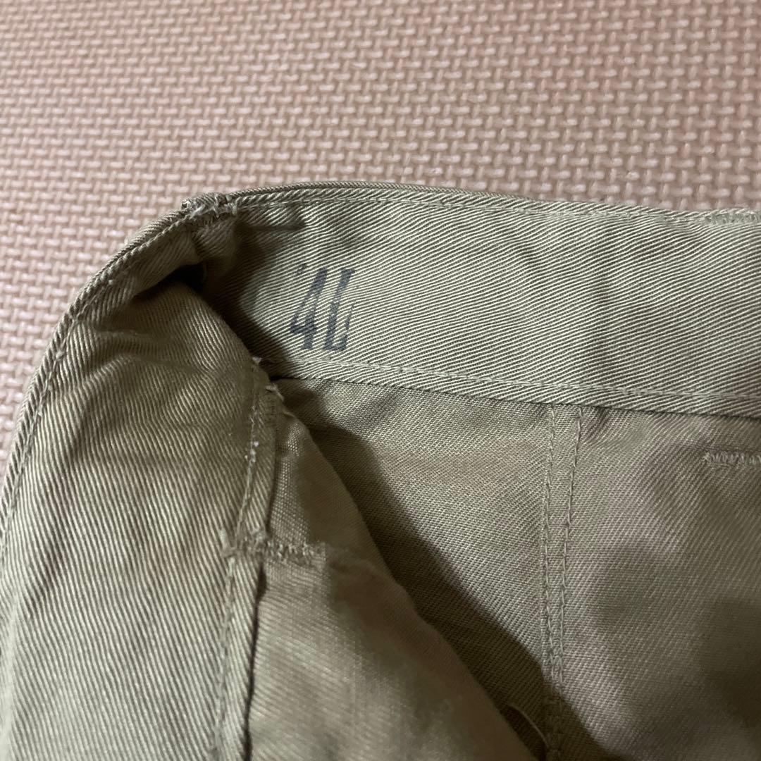 本物 アメリカ海兵隊 USMC 40s カーキ チノパン チノ　マリンコチノ