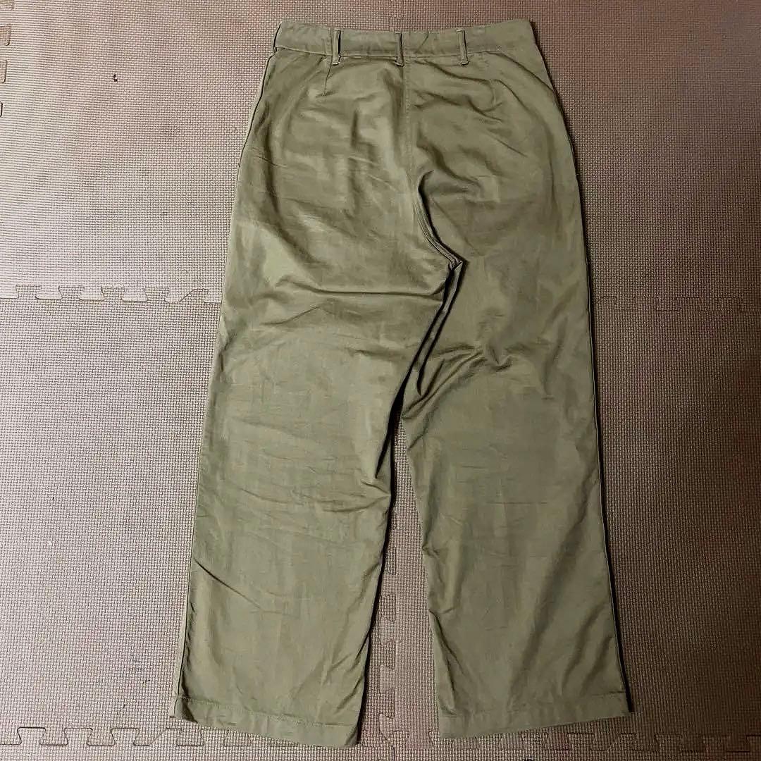 本物 アメリカ海兵隊 USMC 40s カーキ チノパン チノ　マリンコチノ