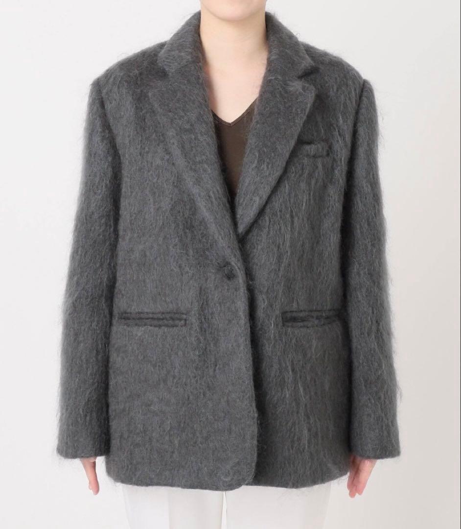 最終値下げ12/6まで〆　NOBLE モヘアMIXシャギージャケット