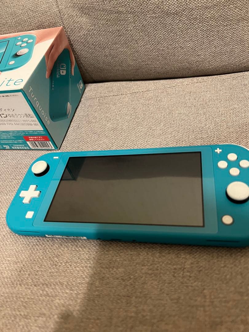 Nintendo Switch Lite ターコイズ 充電器付き