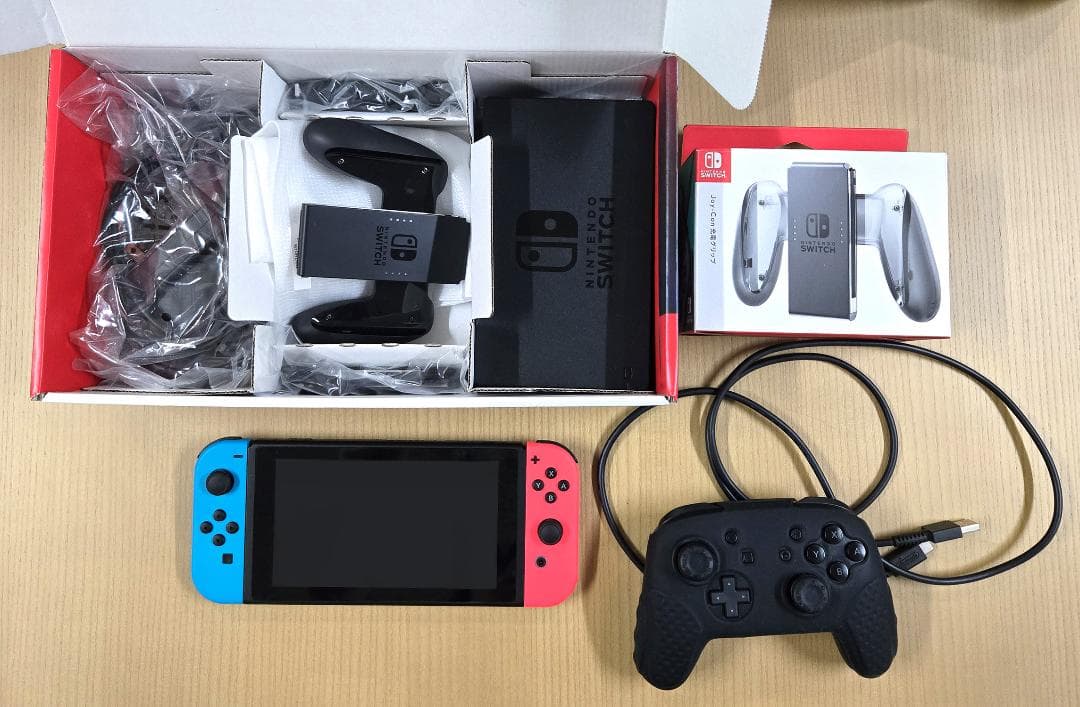 Nintendo Switch 本体セット＋プロコン＋microSD 他