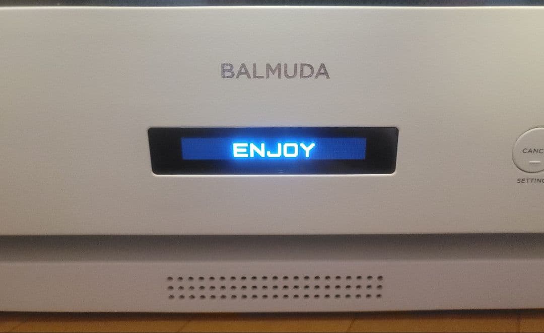 [ジャンク]BALMUDA K04A-WH オーブンレンジ 2021年製