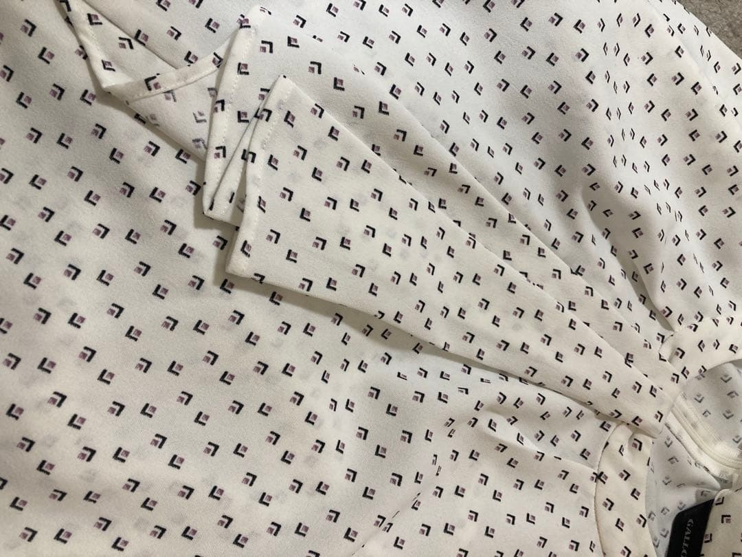 any SiS ツイードノーカラーミドルジャケット　カットソー　コート