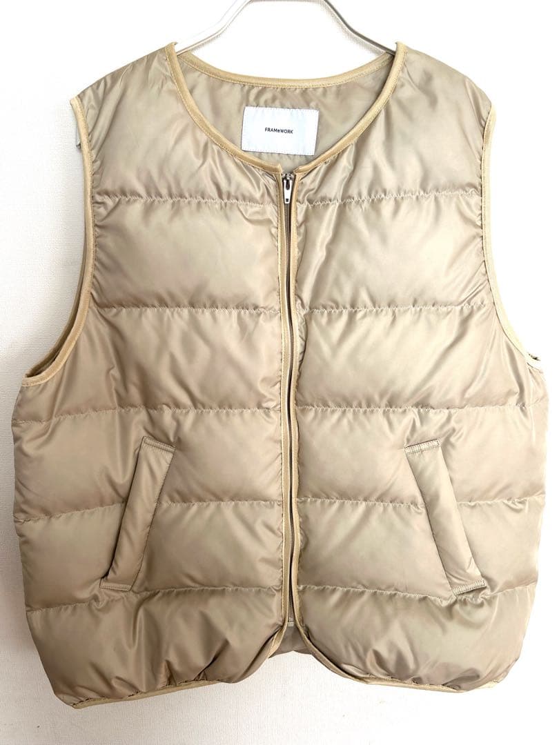 ヒロンパ　FRAMeWORK ダウンベスト