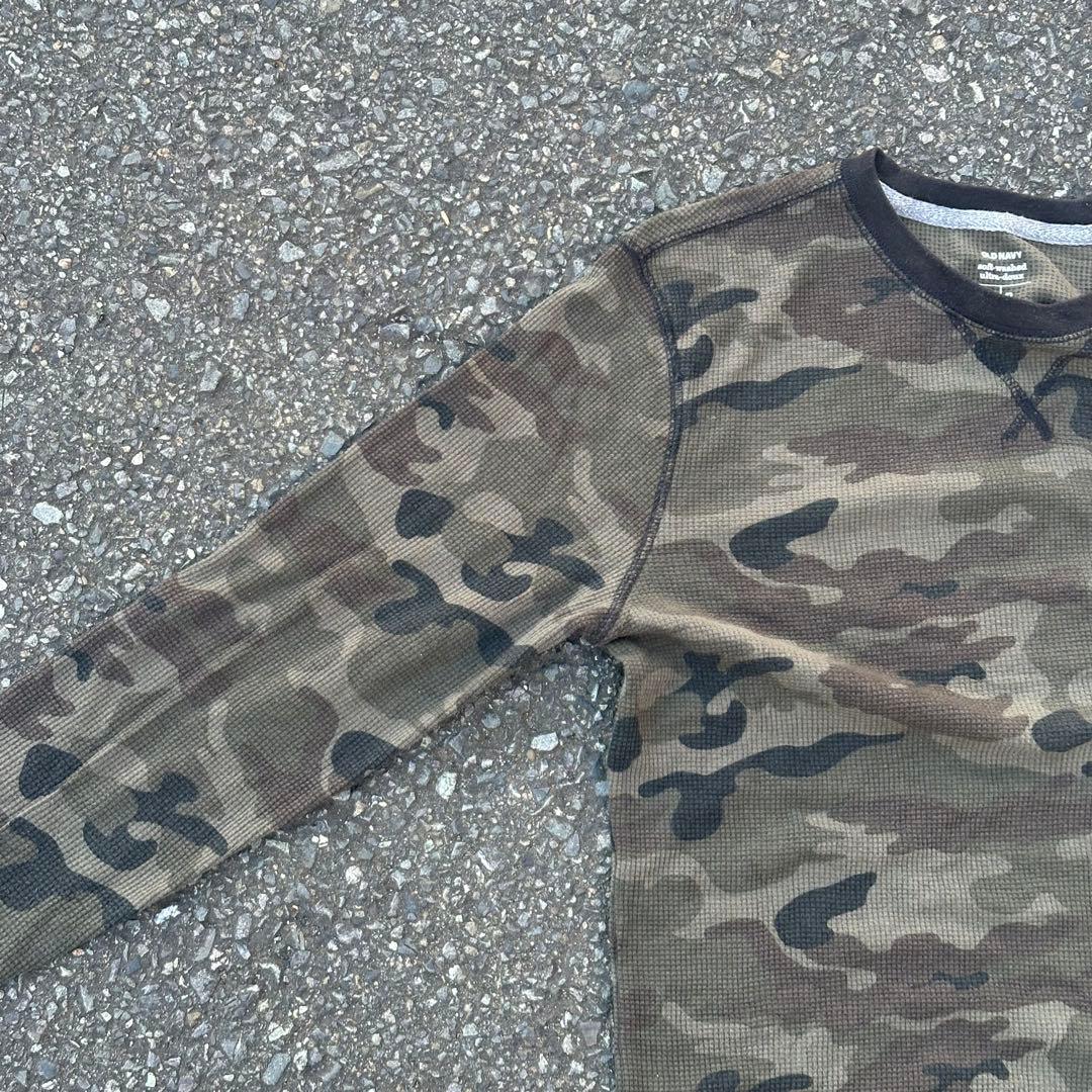 old navy カモ柄 サーマル 短丈 迷彩 archive
