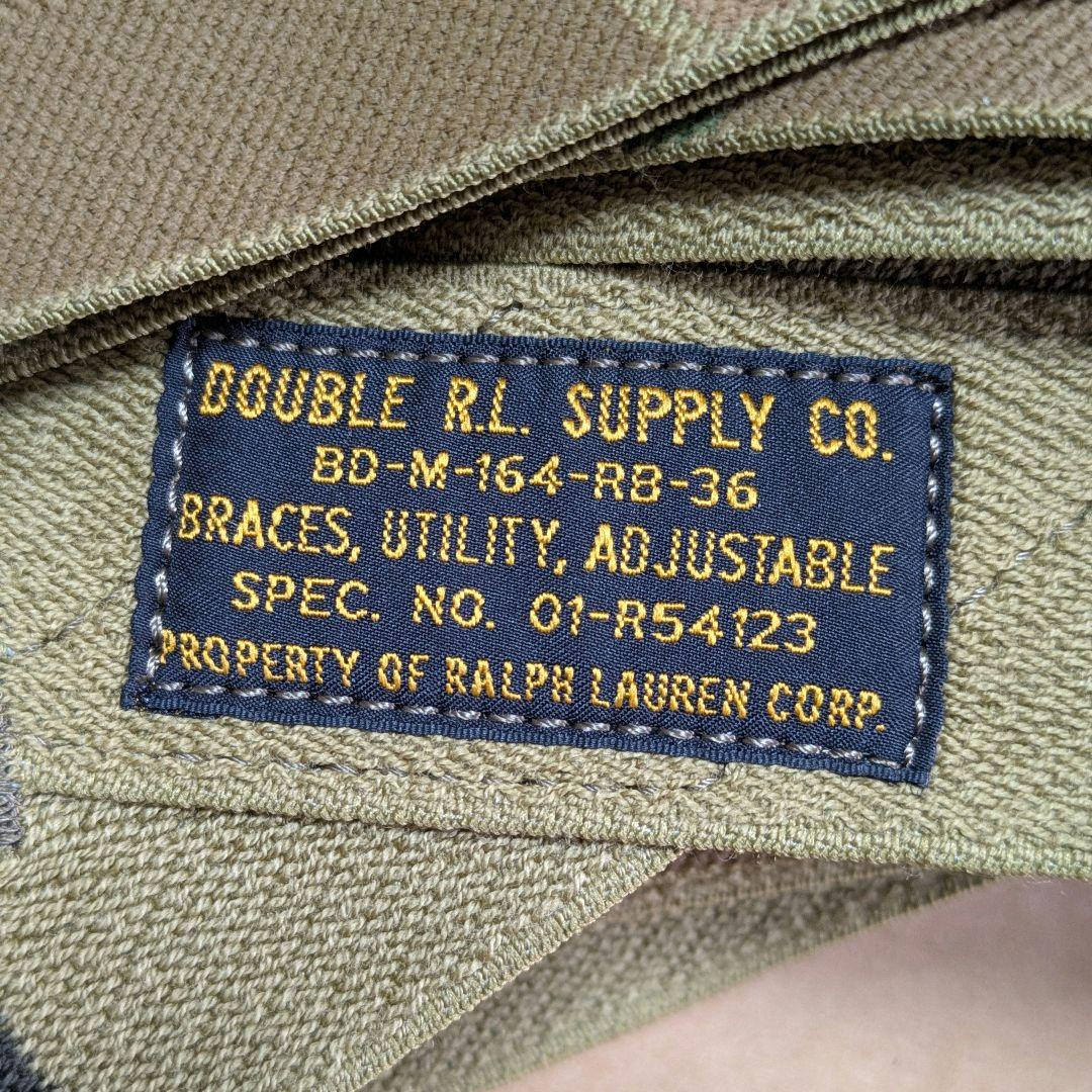 新品 RRL サスペンダー カモ 迷彩 バッグ 財布 ベルト パンツ キャップ