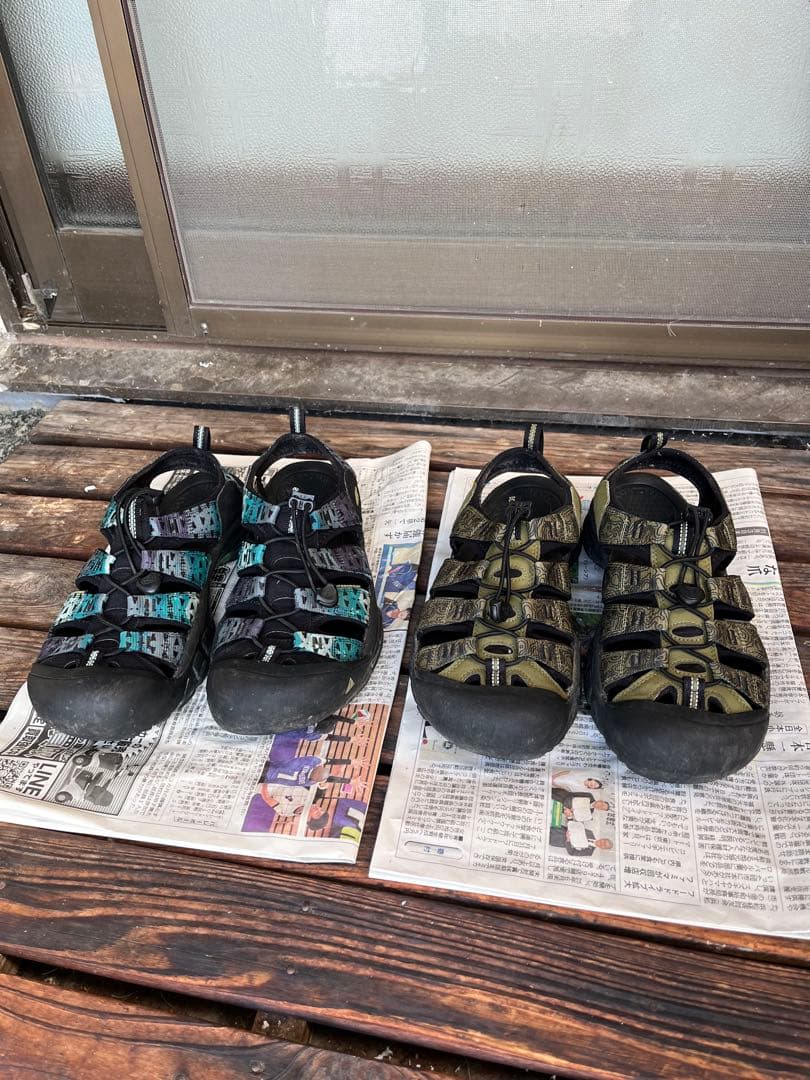 keen メンズ　ニューポート　27㎝　サンダル　キーン　2点セット