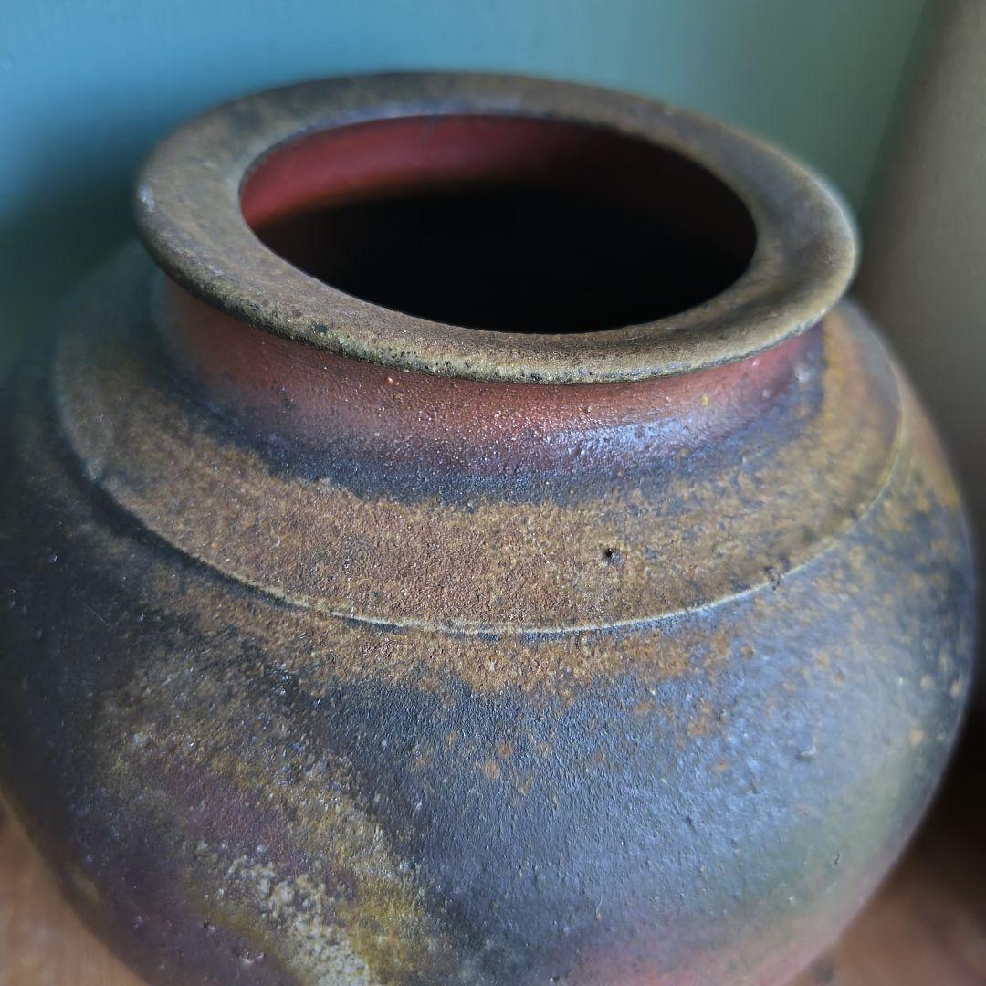 おまとめ専用出品　備前焼　小壺　華道具　花入　花器　岡山伝統工芸品