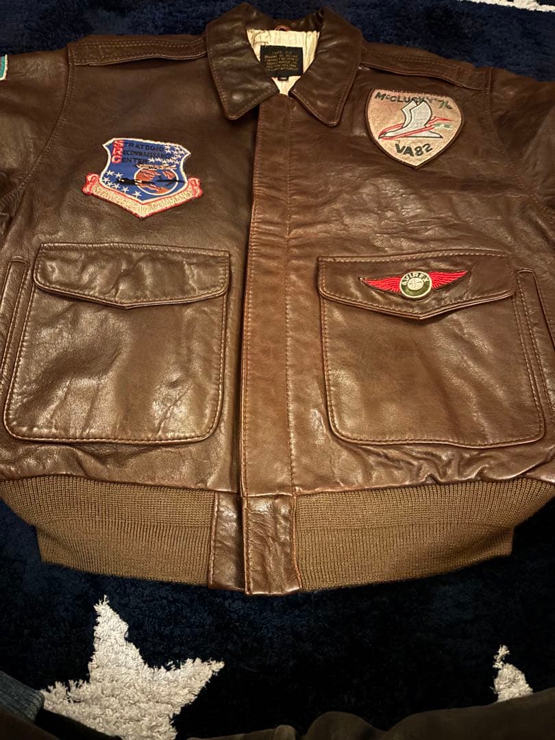 AVIREX A-2フライトジャケット