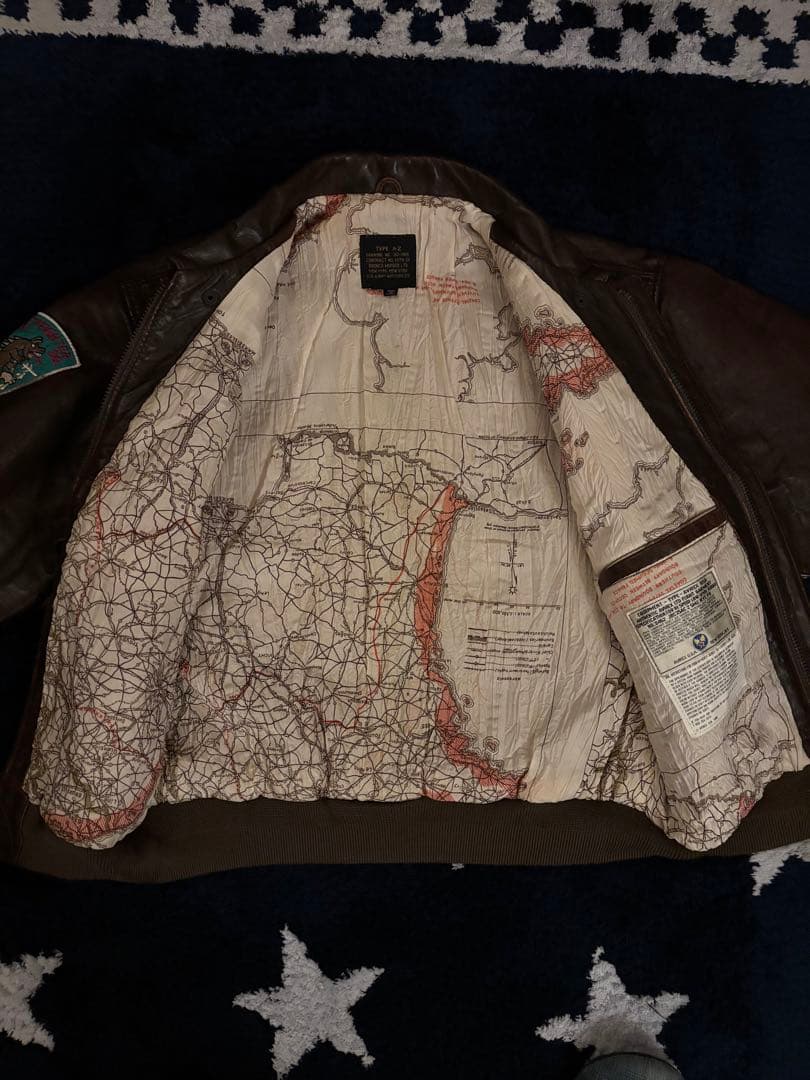 AVIREX A-2フライトジャケット