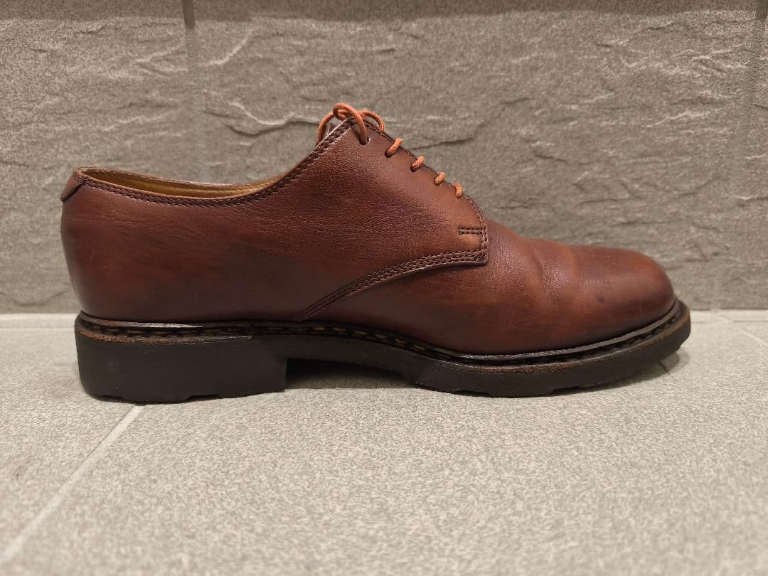 Paraboot パラブーツ プレーントゥ 8 ブラウン