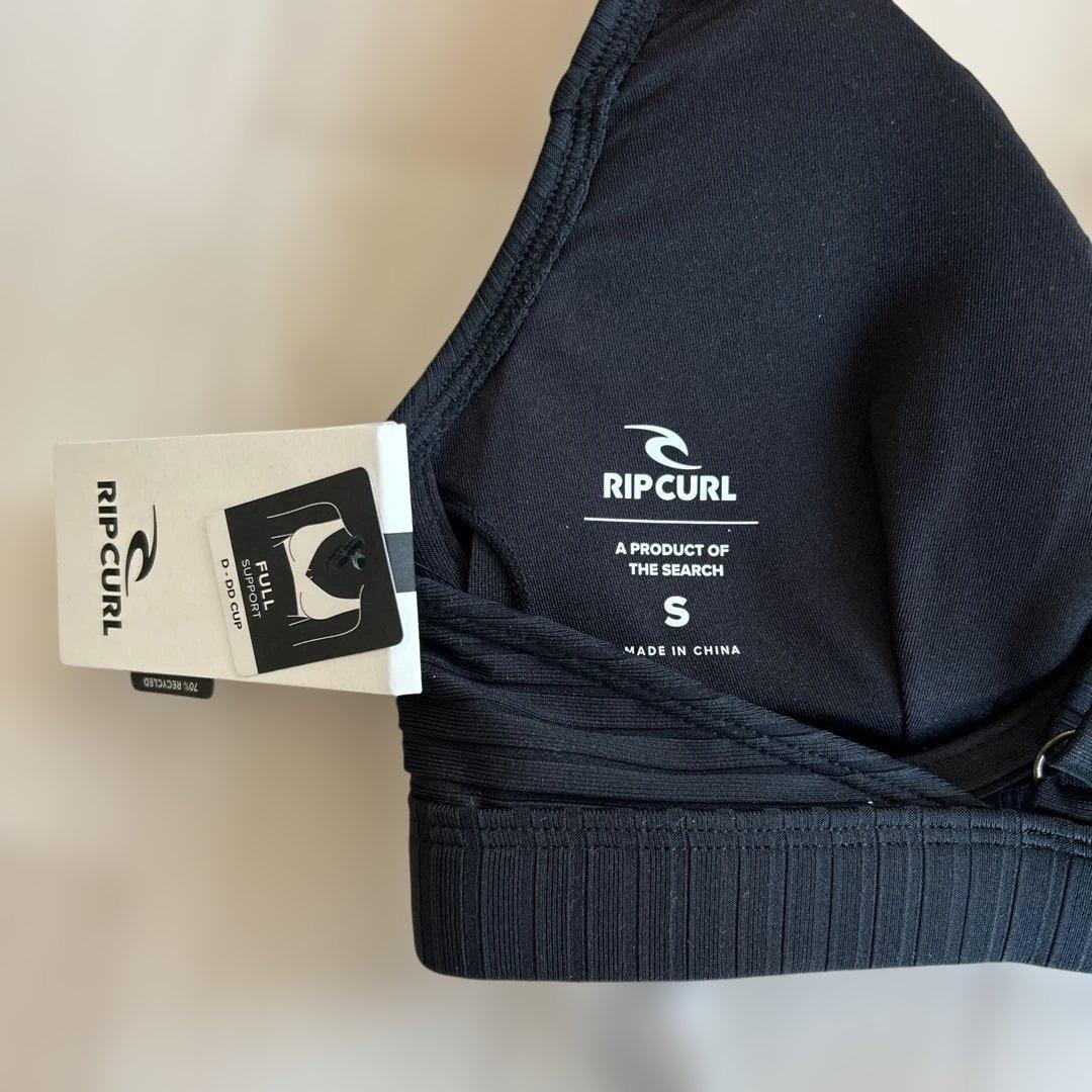 新品未使用　RipCurl リップカール　ビキニ　水着　ブラック　黒