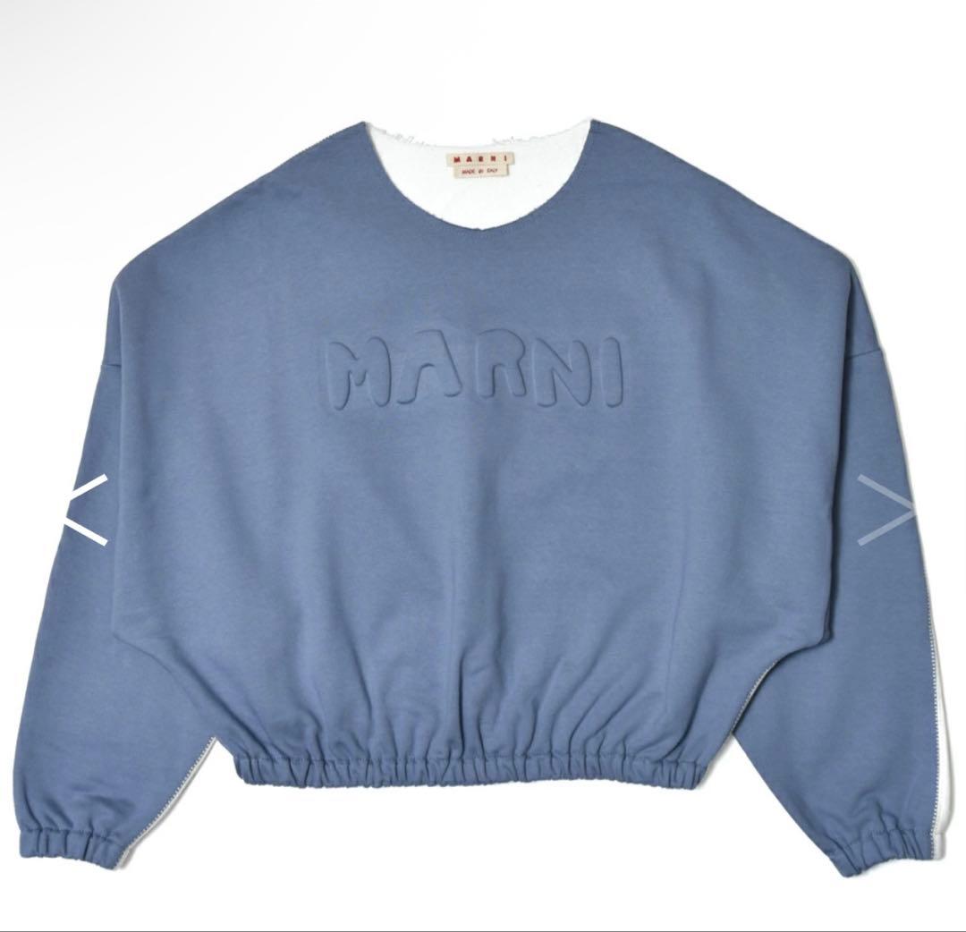 値下げ！超美品✨MARNI(マルニ) バイカラー ロゴスウェット