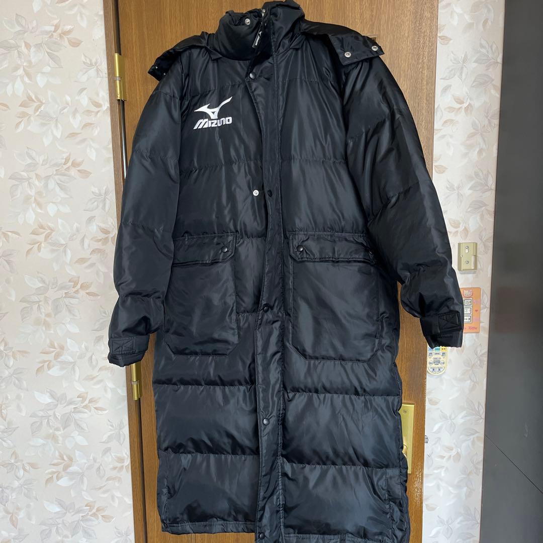 あんこ　Mizuno ブラック ダウンベンチコート　美品
