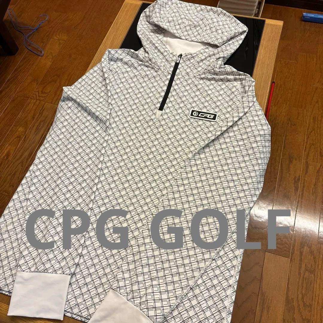 CPG GOLF BIGモノグラムテックフーディー