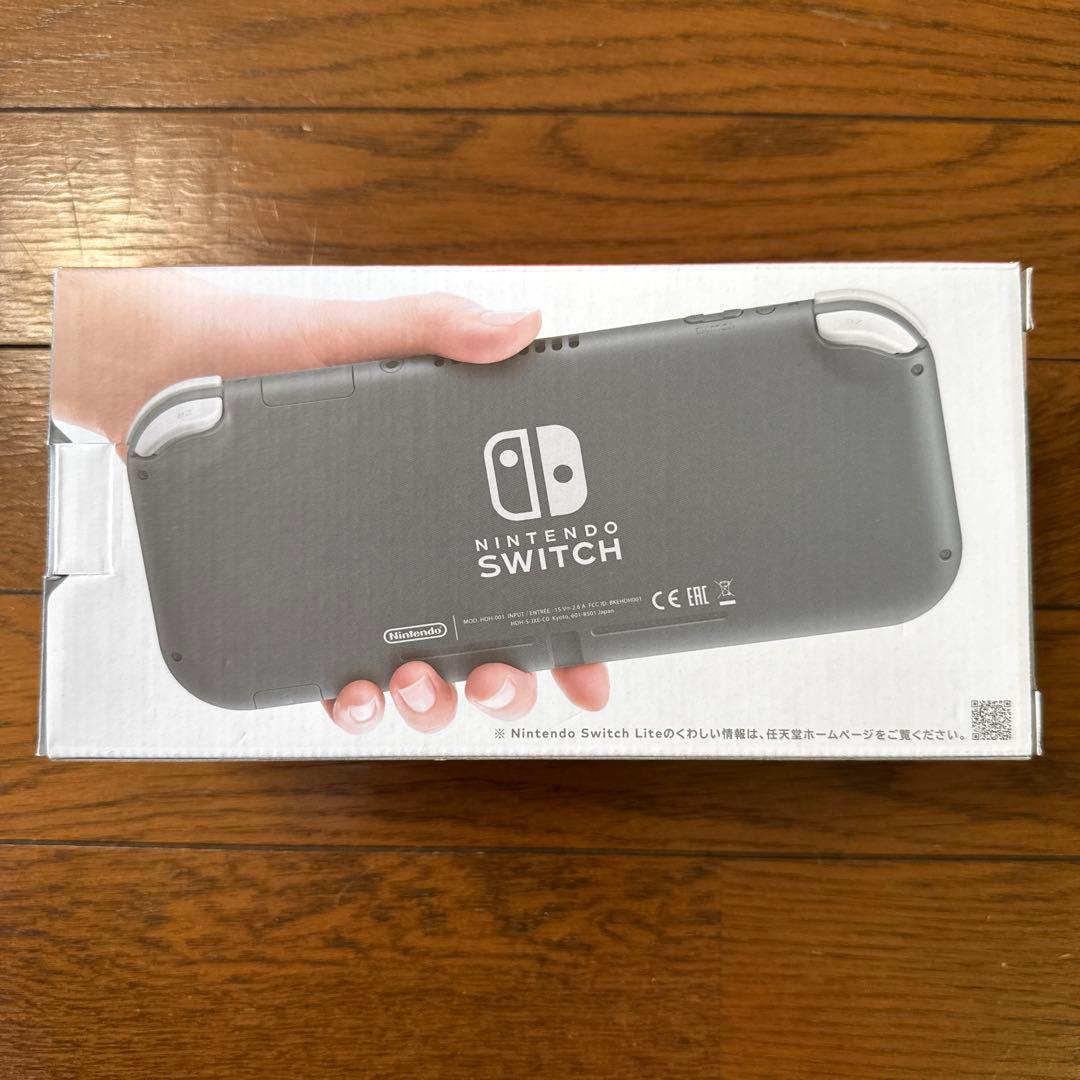 【未使用】Nintendo Switch Lite グレー