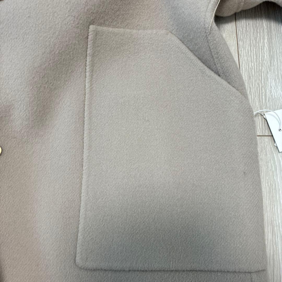 【未使用、タグ付き】FRAIＩ.Dのベージュ⭐︎ノーカラーコート