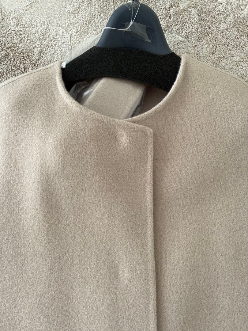 【未使用、タグ付き】FRAIＩ.Dのベージュ⭐︎ノーカラーコート