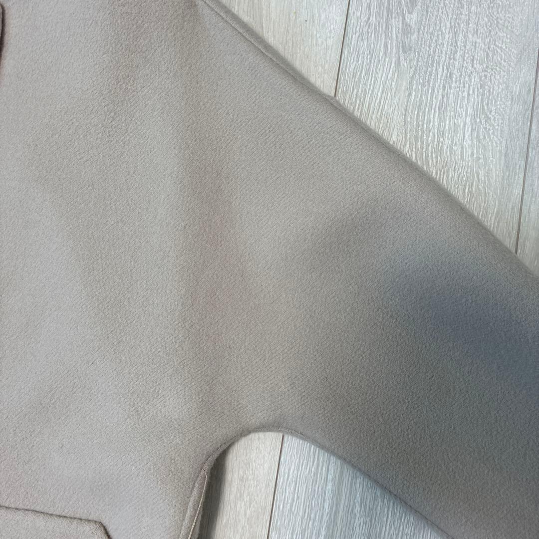 【未使用、タグ付き】FRAIＩ.Dのベージュ⭐︎ノーカラーコート