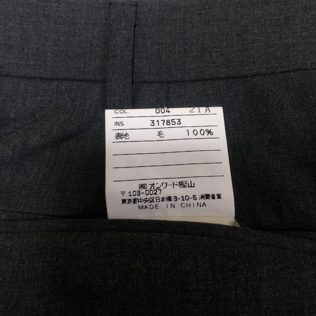 期間限定　最終値下　新品未使用　Jプレス　ズボン　W86 チャコールグレー　春夏