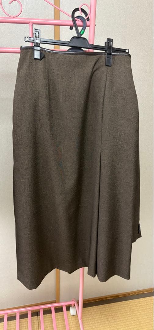 ブラウン ダブルボタンスーツ セット