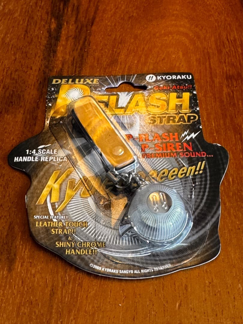 KYORAKU　Pフラッシュ ストラップ2個セット【非売品 /美品】