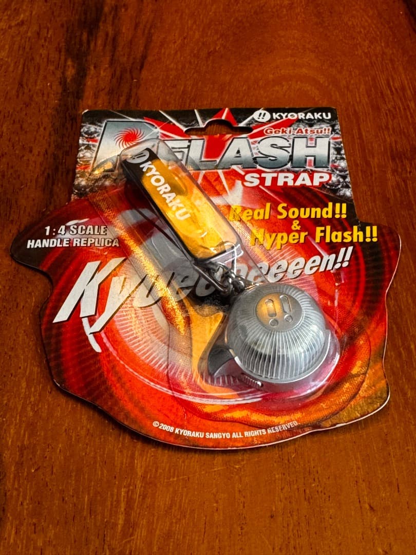 KYORAKU　Pフラッシュ ストラップ2個セット【非売品 /美品】