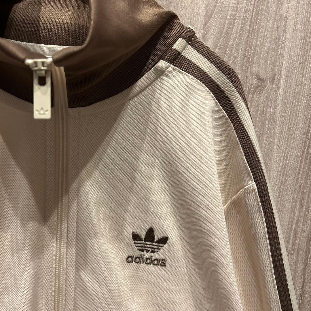 【超希少】NMB山本彩着用 adidasトラックジャケット 刺繍ロゴ 古着 M