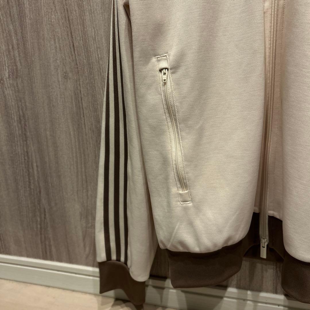 【超希少】NMB山本彩着用 adidasトラックジャケット 刺繍ロゴ 古着 M