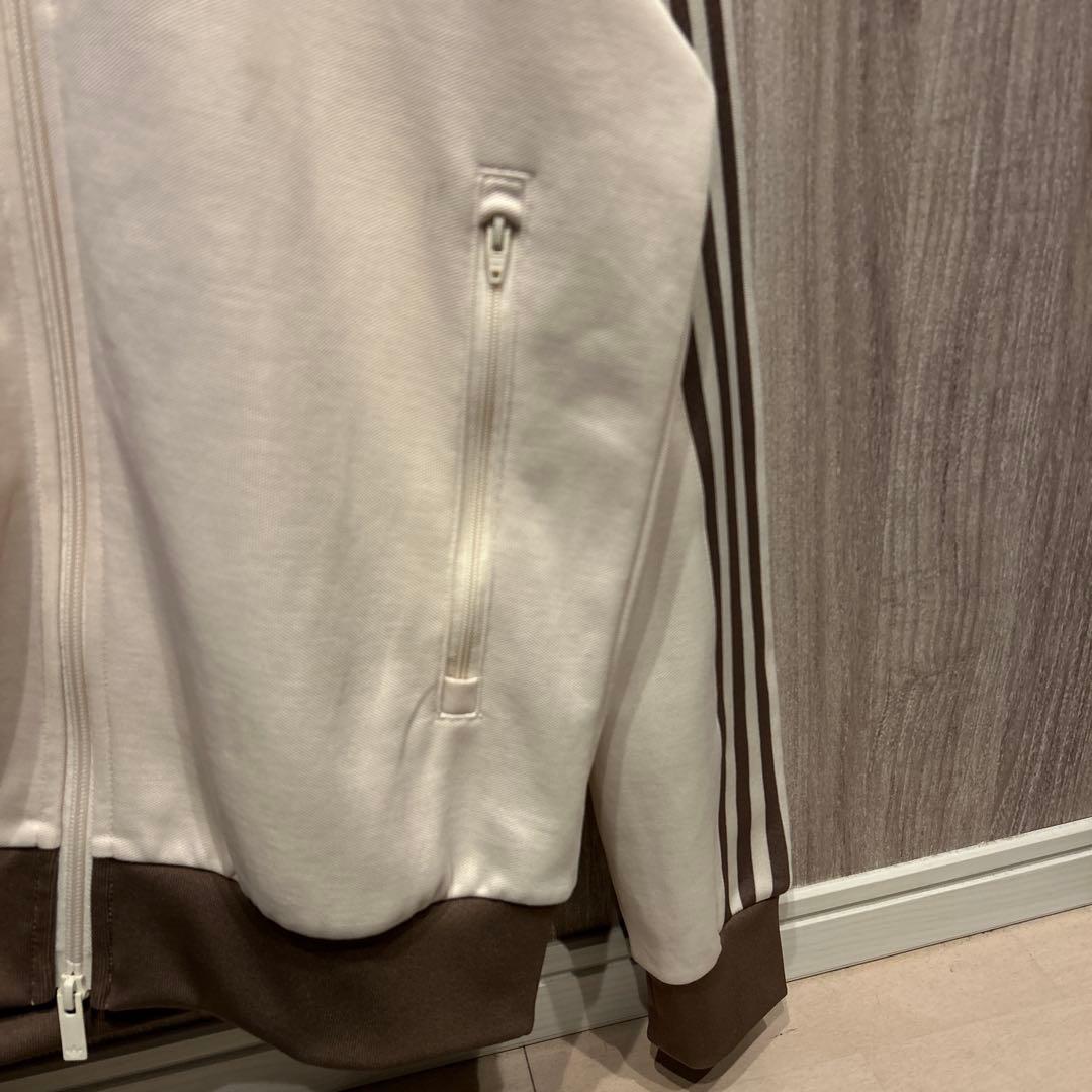 【超希少】NMB山本彩着用 adidasトラックジャケット 刺繍ロゴ 古着 M