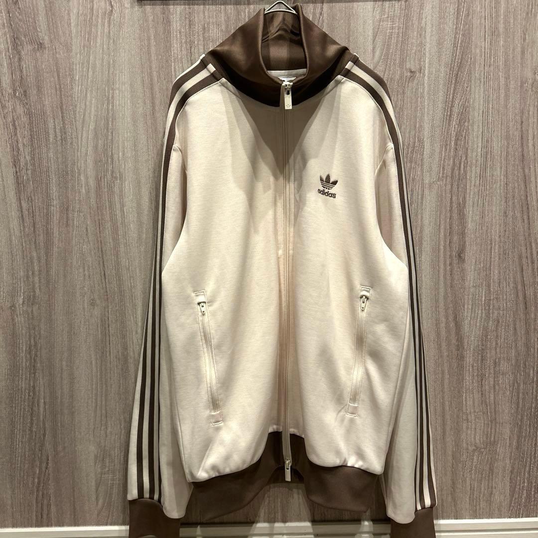 【超希少】NMB山本彩着用 adidasトラックジャケット 刺繍ロゴ 古着 M