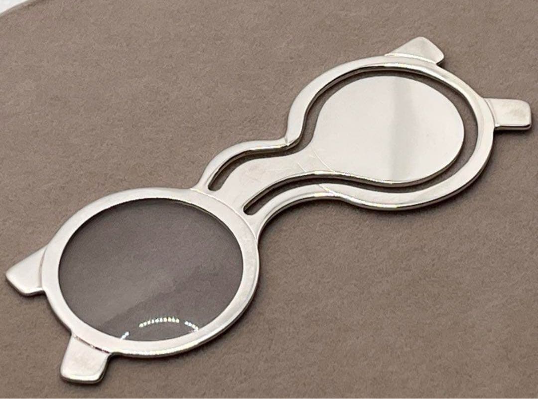 c097 希少　ティファニー　ブックマーク　マネークリップ　眼鏡　シルバー925