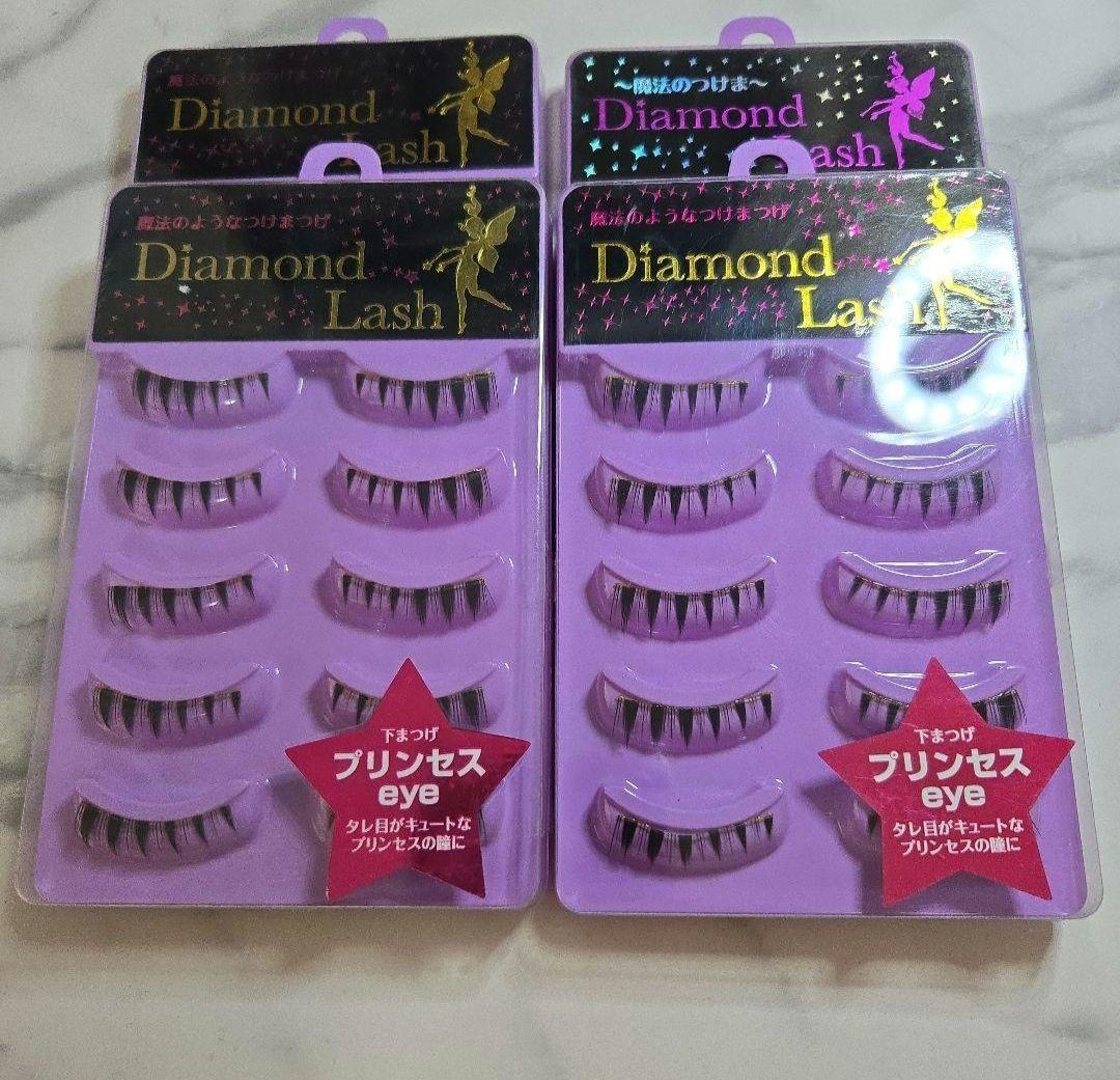 ダイヤモンドラッシュ　プリンセス　つけまつげ　下まつげ　10箱　③
