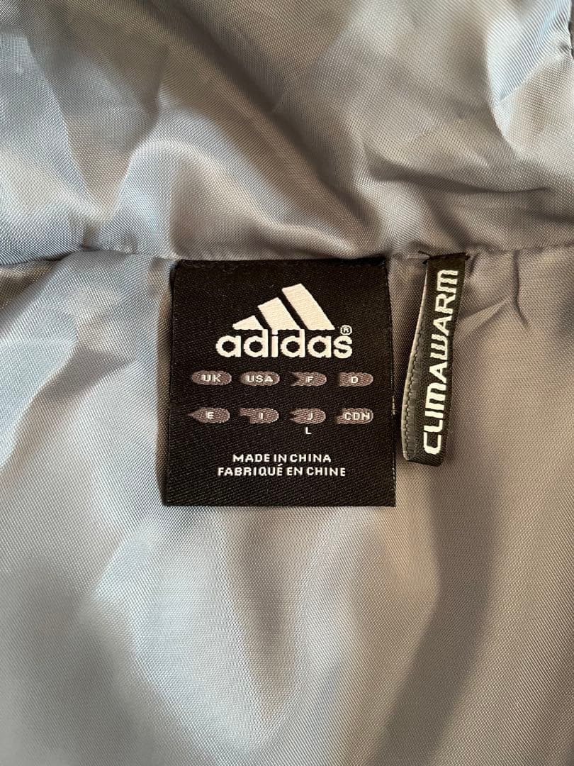 adidasダウンベンチコート メンズLサイズ