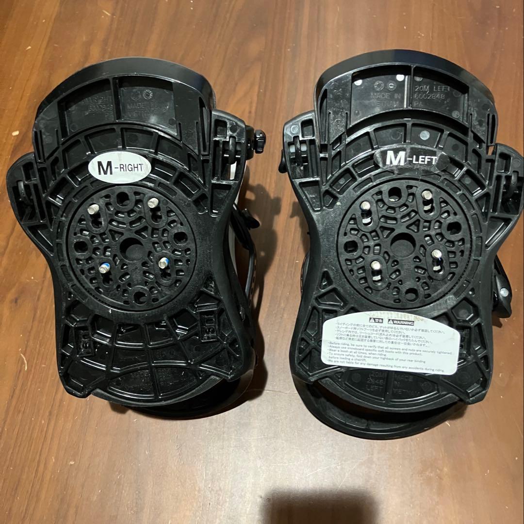 FLUXフラックス PR バインディング Mサイズ　スノーボード 25〜27.5