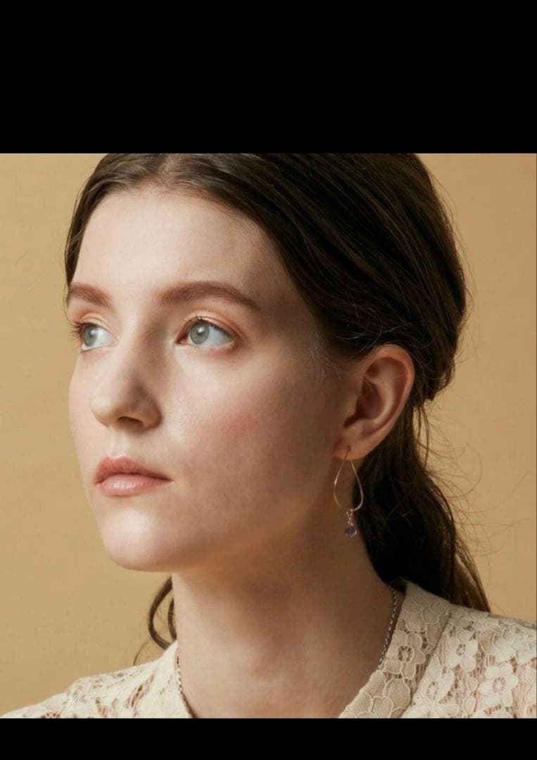 K10 アガット フープピアス