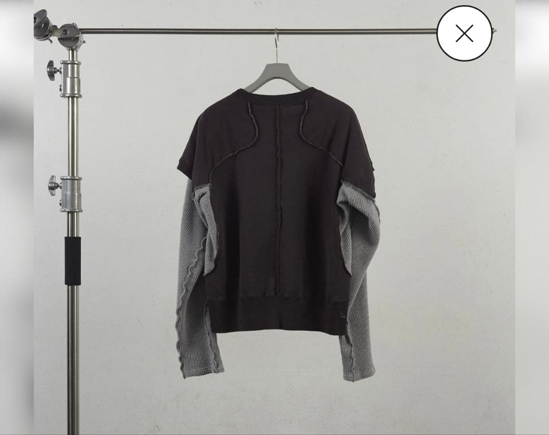 【未使用品、早い者勝ち】NVRFRGT スウェット　ロンT