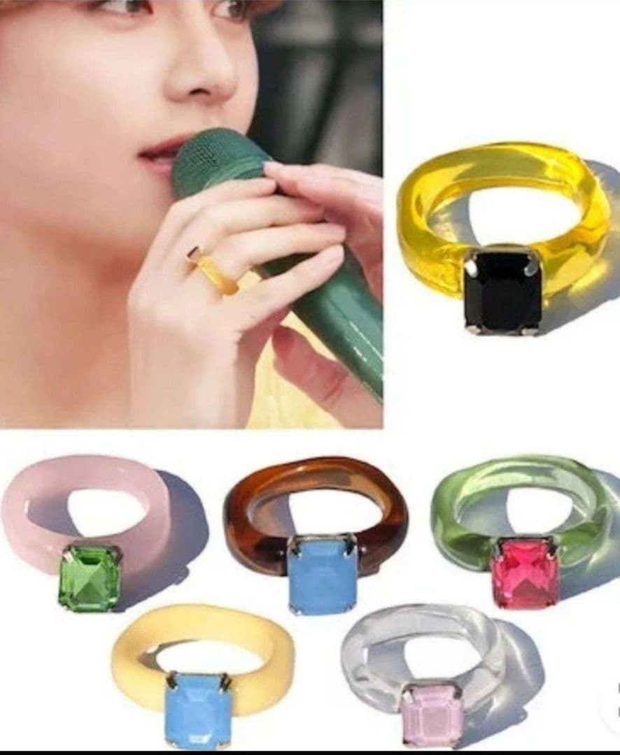 防弾少年団　BTS V ＆ JUNGKOOK ヨンリヨンリ　リングセット