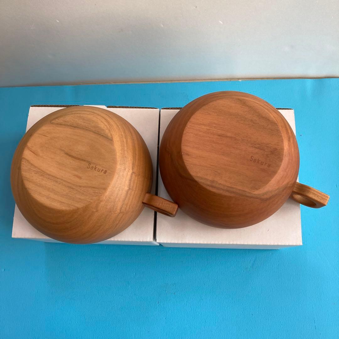 新品　さくらマグボウル　薗部産業　マグカップ　2点 ①②