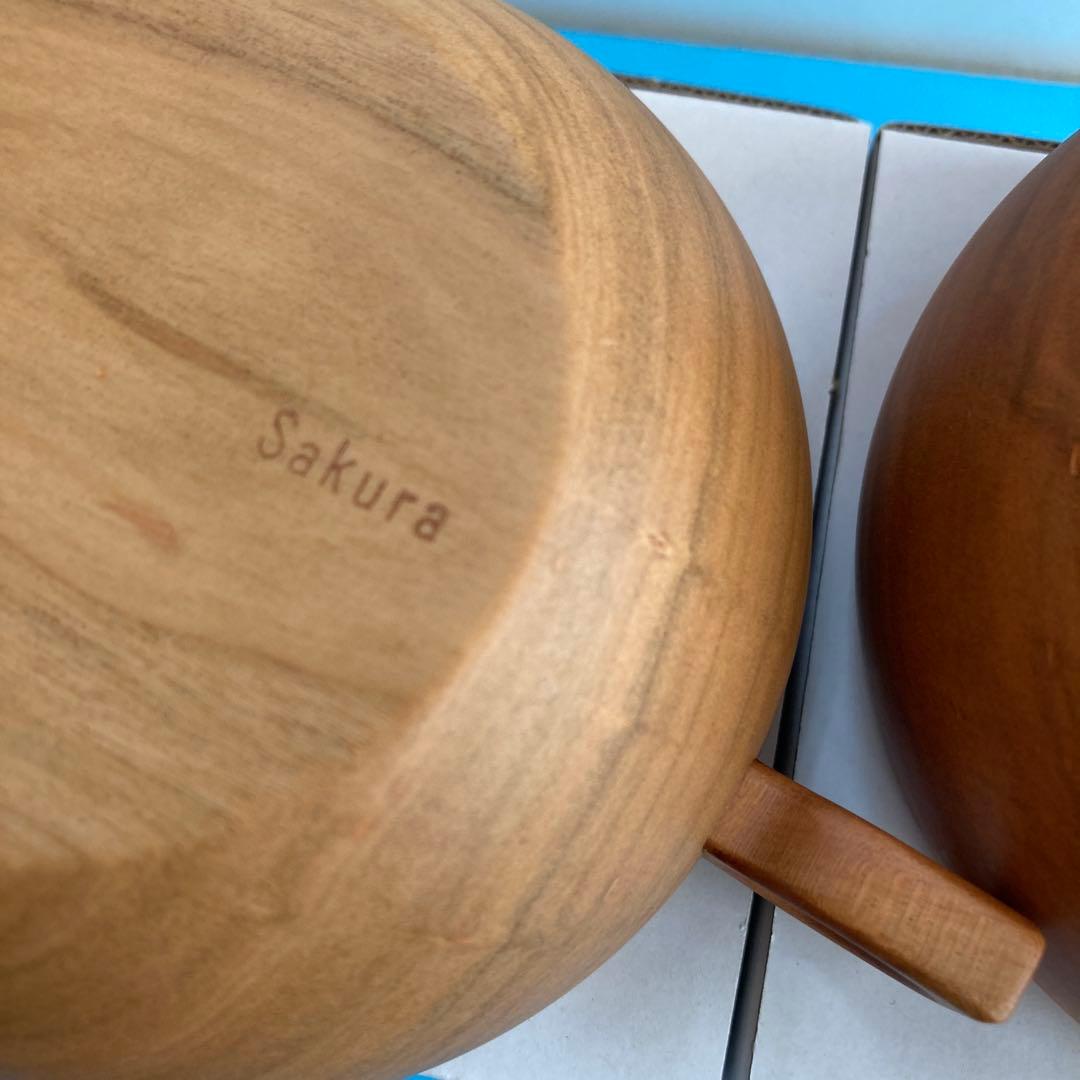 新品　さくらマグボウル　薗部産業　マグカップ　2点 ①②