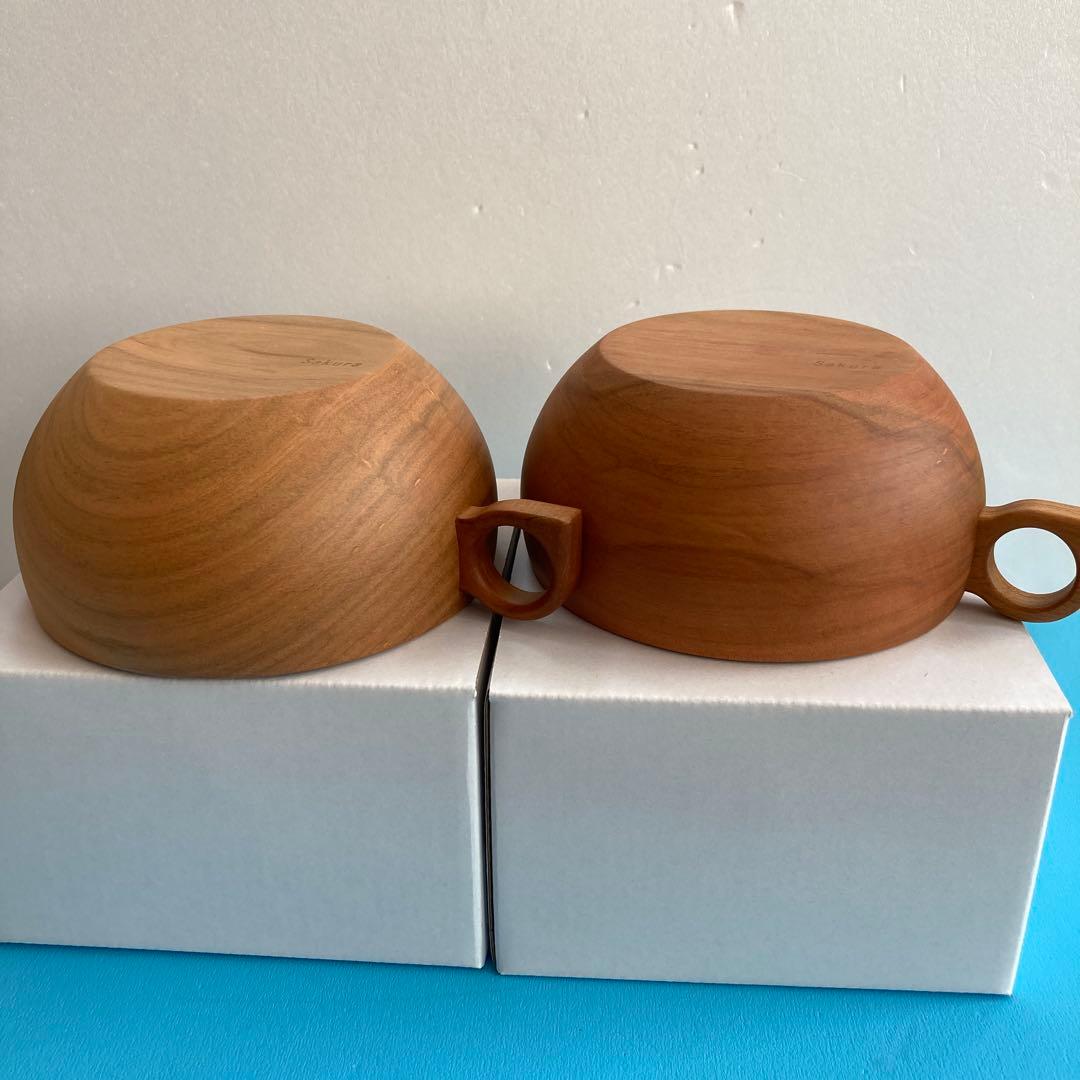 新品　さくらマグボウル　薗部産業　マグカップ　2点 ①②