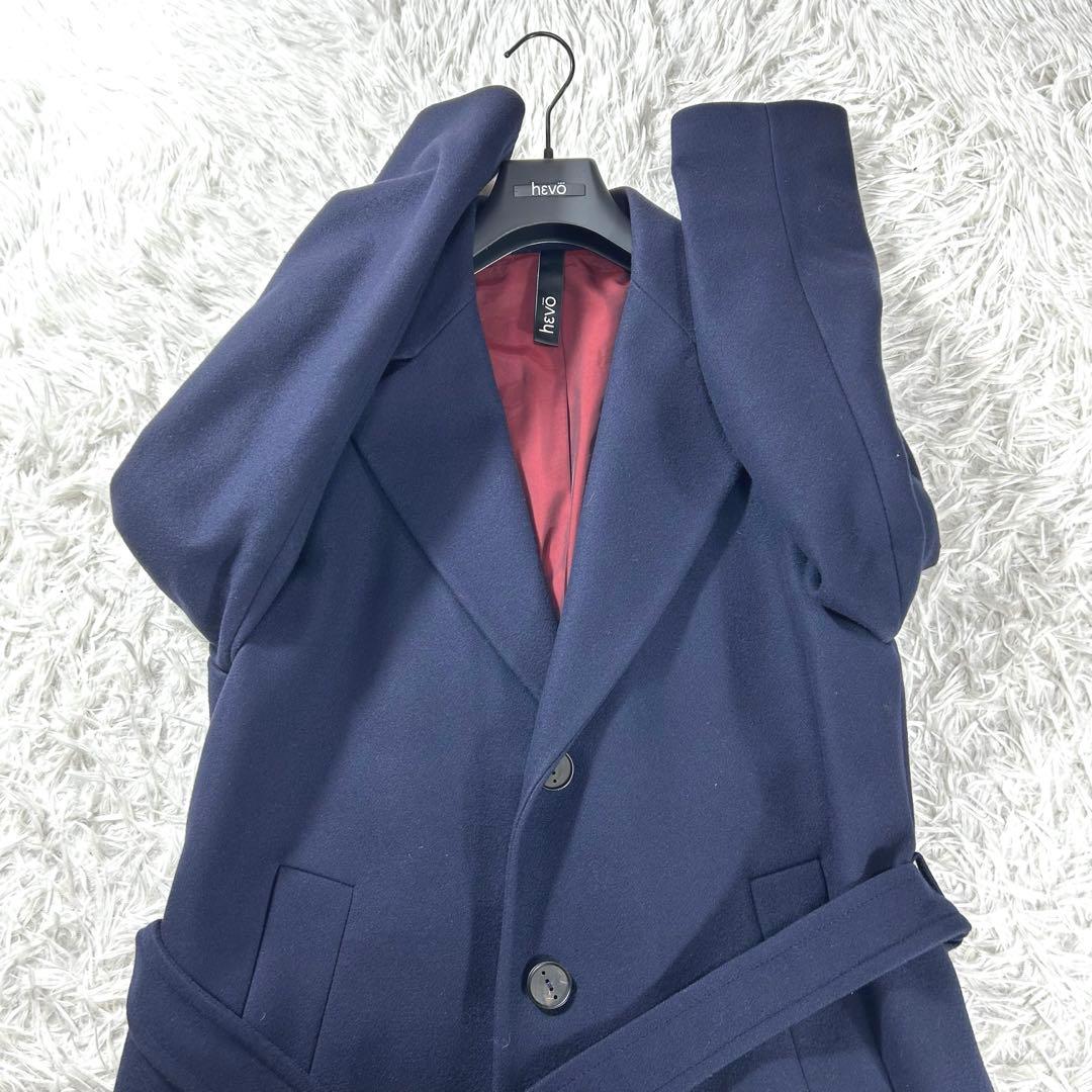 Hevo（イーヴォ）OSTUNI オストゥーニ ハンガー付き　紺　ベルト　L