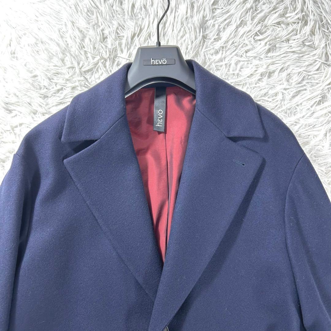 Hevo（イーヴォ）OSTUNI オストゥーニ ハンガー付き　紺　ベルト　L